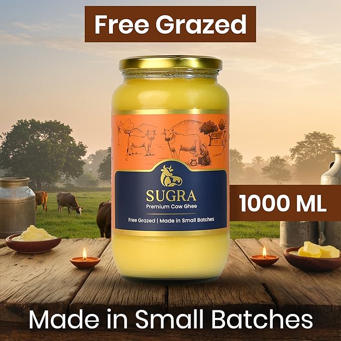 Sugra Premium Cow Ghee (1000 ML)